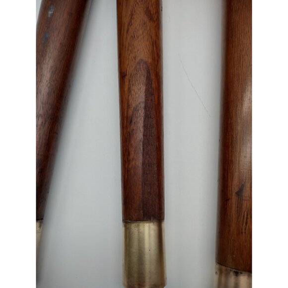 Vintage Set of 8 Mid Century Modern 11.75" Wood Tapered Coffee Table Legs, READ - Picture 13 of 17